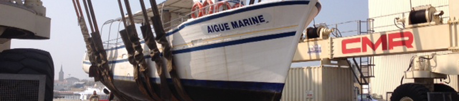 L'Aigue Marine en rénovation - A3PB Croisières